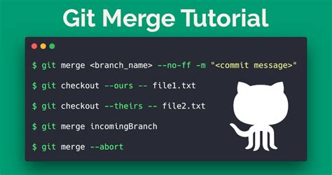 Toradh íomhá ar Git Merge Syntax