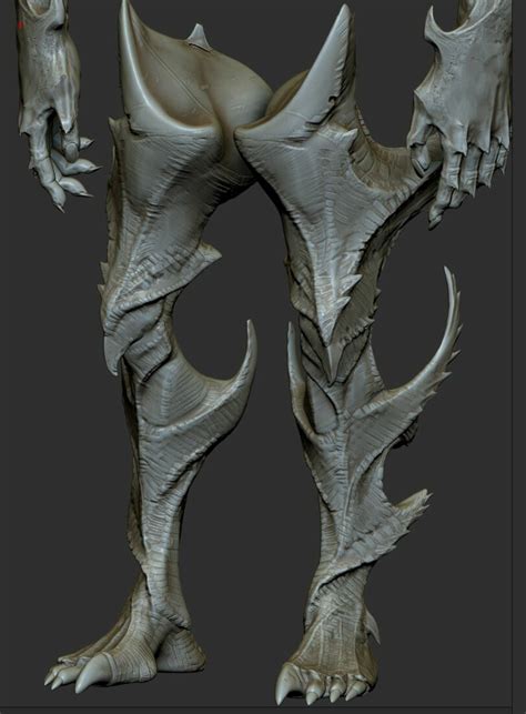 Image result for Creature Legs Reference 3D Model