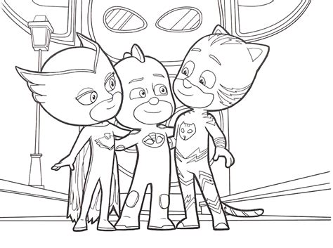 Image result for Pyjamasques Coloriages