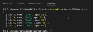 Image result for TypeScript Function Object Array