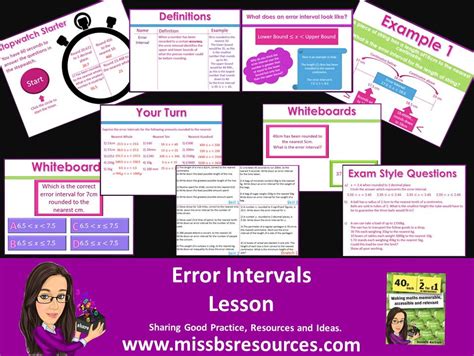 Image result for How to Write Error Intervals