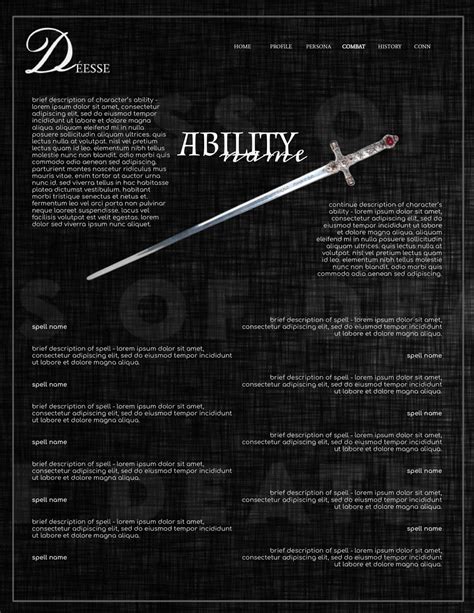 Lore Google Doc Template に対する画像結果