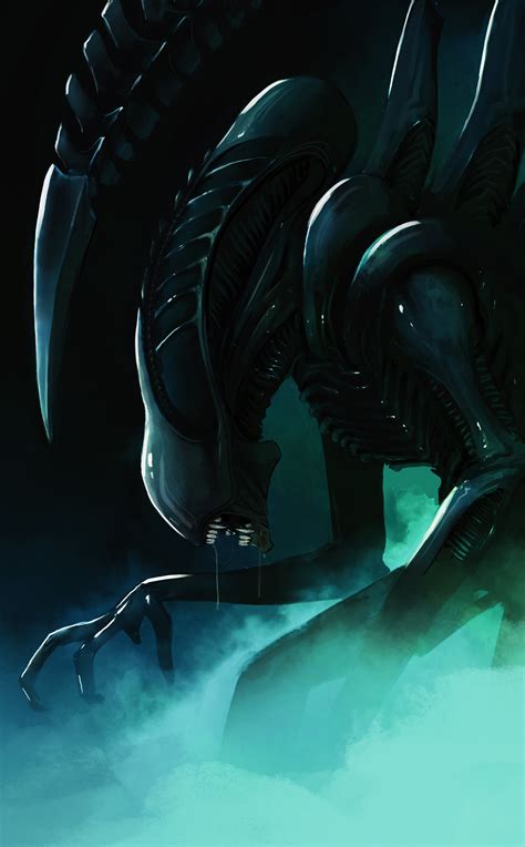 Image result for Xenomorph 3D Art Reference