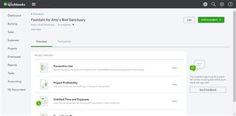 Image result for QuickBooks Project Reports