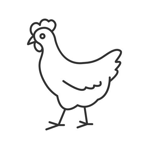 Afbeeldingsresultaten voor Chicken Line Drawing Simple
