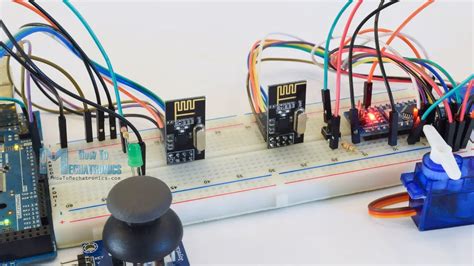 Image result for Arduino nRF2401 Servo Mobile