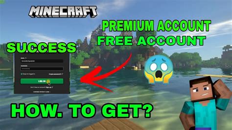 Toradh íomhá ar Minecraft Premium Accounts