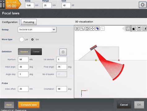 Toradh íomhá ar 2D Matrix Probe