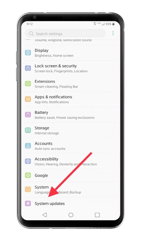 Image result for Check for Updates Android