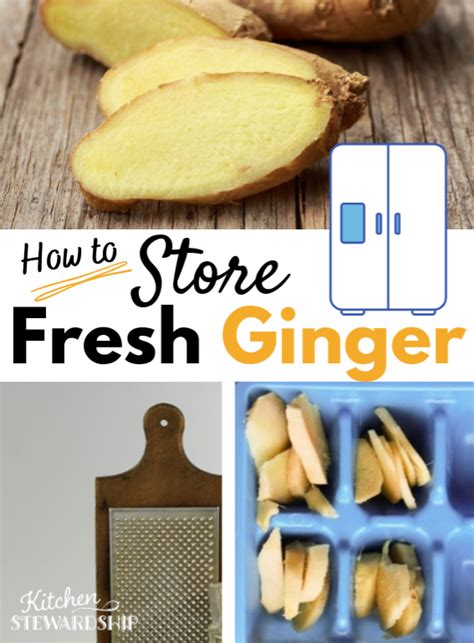 Image result for Storing Fresh Ginger Root