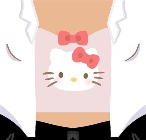 Image result for Hello Kitty Roblox Torso Template