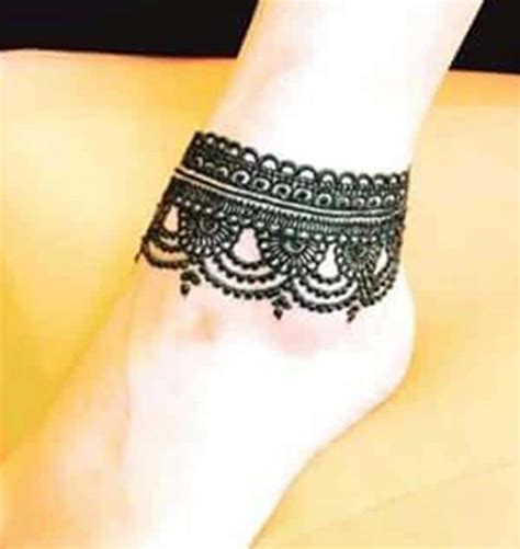 Image result for Ankle Henna Designs