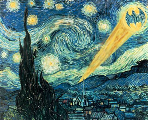 Image result for Batman Starry Night
