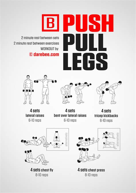 Push Pull Workout Exercises に対する画像結果