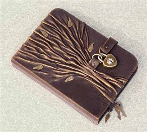 Image result for Leather Journal with Lock and Key