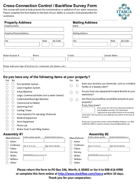Afbeeldingsresultaten voor Backflow Survey