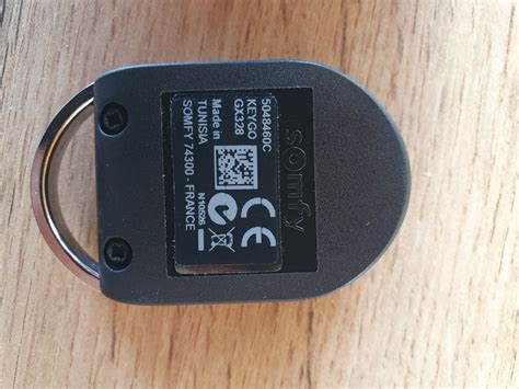 Afbeeldingsresultaten voor Telecommande Somfy Keygo