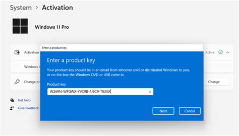 Toradh íomhá ar Produktcode Windows 11 Pro Vinden
