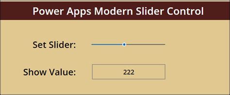Toradh íomhá ar Power Apps How to Label a Slider