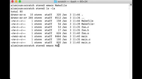 Toradh íomhá ar How to Create a Makefile On Linux