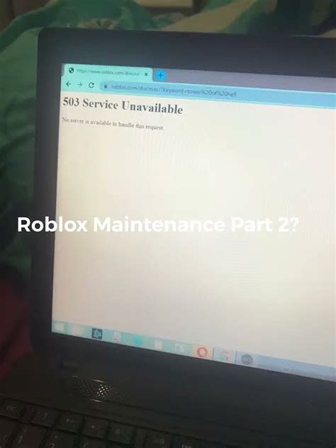 Roblox Maintenance How Open కోసం చిత్ర ఫలితం