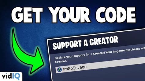 Image result for How to Get Free Support a Creator Code