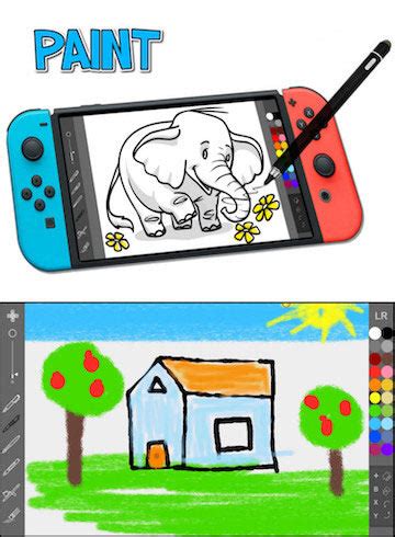 Nintendo Switch Drawing Game with Pen に対する画像結果