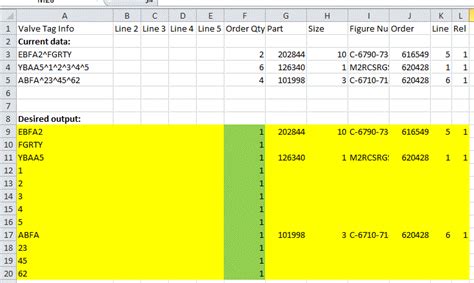 Image result for Convert Text to Row ใน Excel