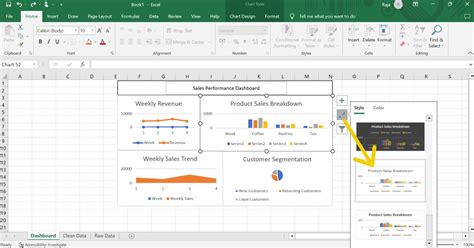 Dashboard Graph Excel に対する画像結果