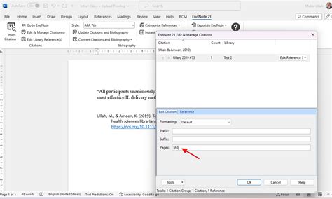 Image result for Endnote In Text Citation