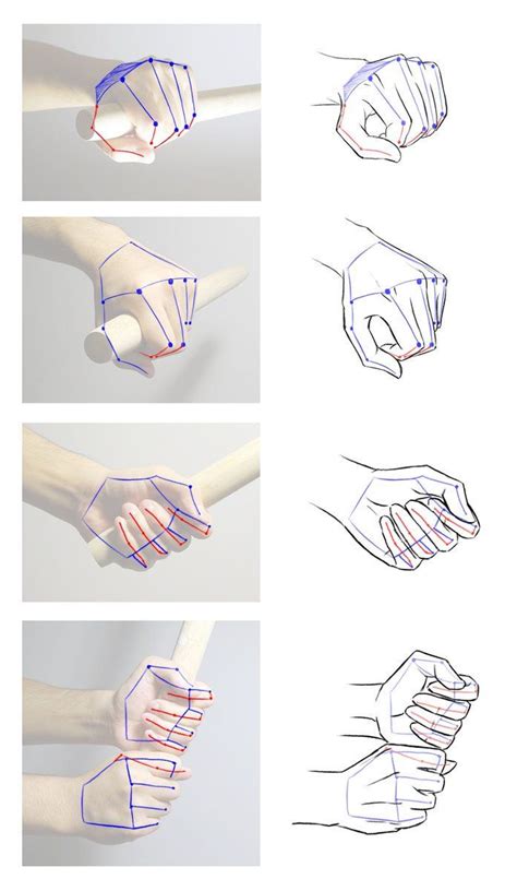 Image result for Fist Hand Drawing Reference