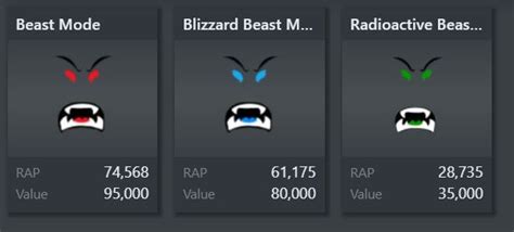 Image result for Red Beast Mode Roblox ID