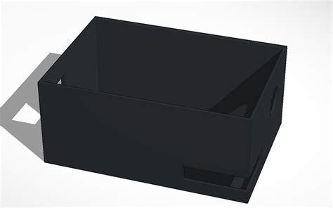 Toradh íomhá ar AutoCAD 3D Box