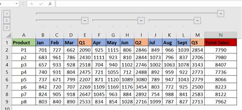 Image result for Excel Nested DataTables