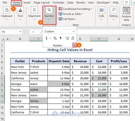 Image result for Hiding Cells in Excel