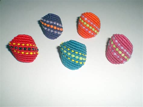 Afbeeldingsresultaten voor Macrame Ring Tutorial