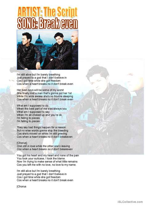 Image result for The Script Break