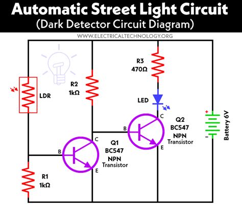 Image result for Automatic Light Switch Circuit Diagram