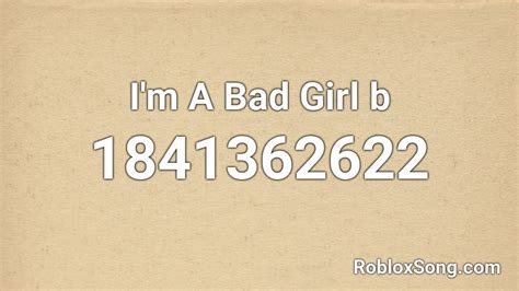 Bad Girls Roblox ID Code に対する画像結果