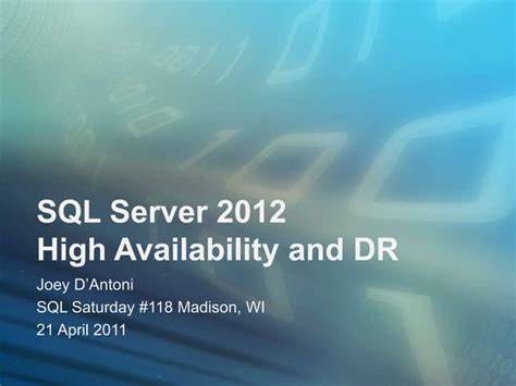 Image result for Ha Dr in SQL Server