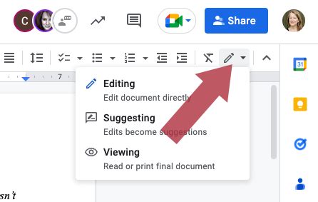 Image result for Editing Mode On Google Docs