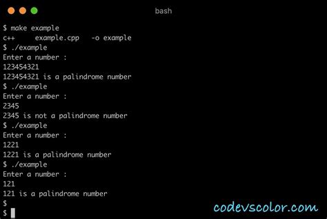 Image result for Palindrome Number Code in C