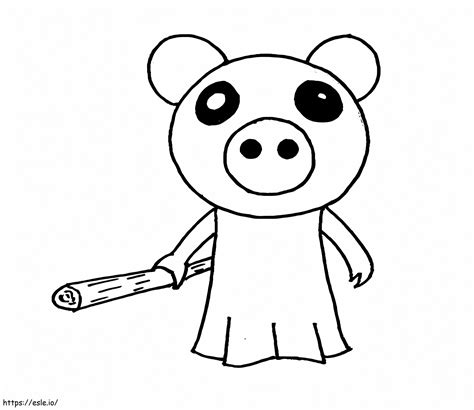 Image result for Piggy Characters Roblox Coloring