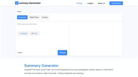 Image result for Summary Generator