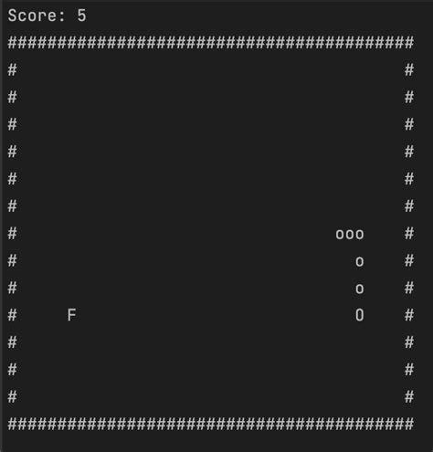 How to Make a Simple Snake Game in C に対する画像結果