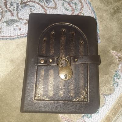 Image result for Leather Journal with Lock and Key