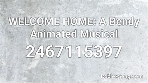 Image result for Welcome Home Song Bendy