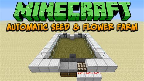 Toradh íomhá ar Minecraft Farming Flowers