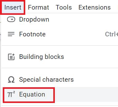 Image result for How to Do Square D On Google Docs