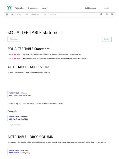 Image result for Test SQL> Alter